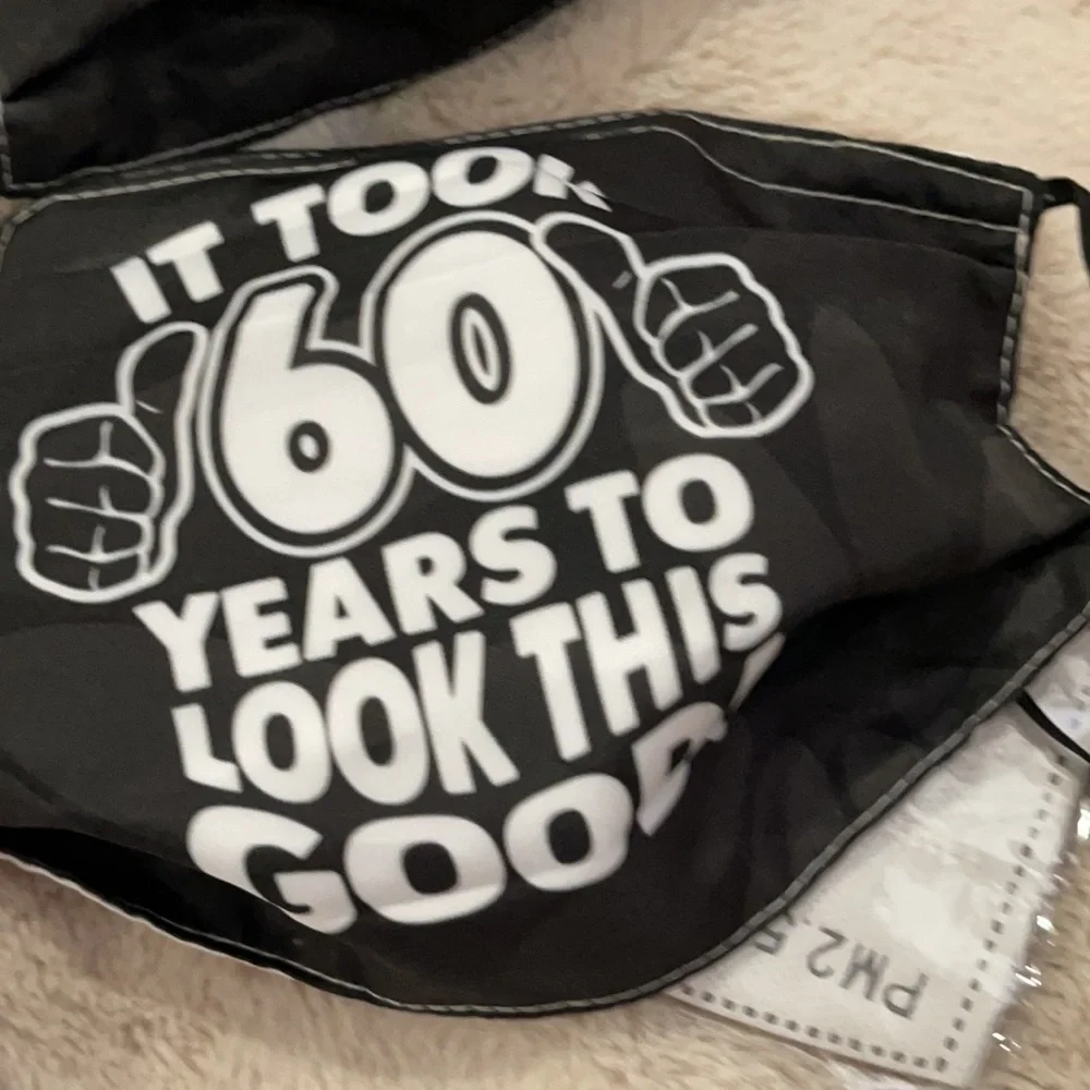 New set/2 It Took 60 years to look this good masks